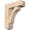 Ekena Millwork Legacy Craftsman Smooth Bracket w/ Offset Brace, Douglas Fir, 7 1/2"W x 24"D x 28"H BKT0806X24X28LEC04SDF - alternate 1